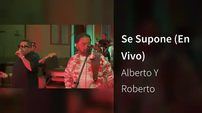 Se Supone (En Vivo)
