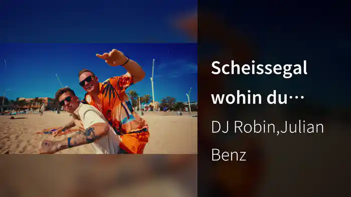 Scheissegal wohin du willst