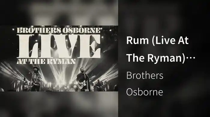 Rum (Live At The Ryman) [Audio]