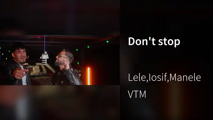 Don't stop