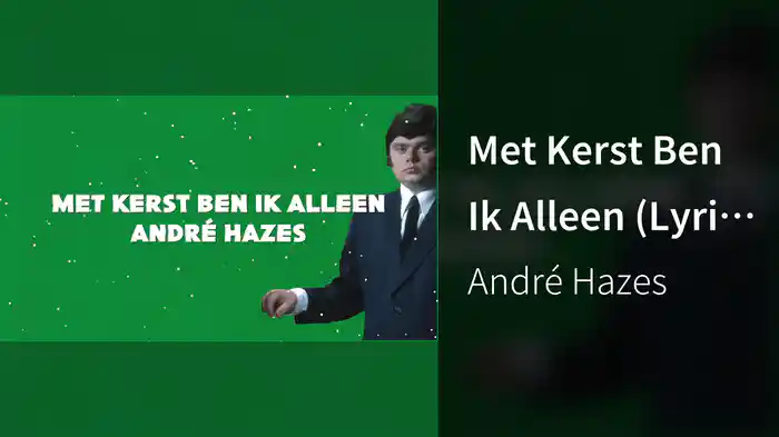 Met Kerst Ben Ik Alleen (Lyric Video)