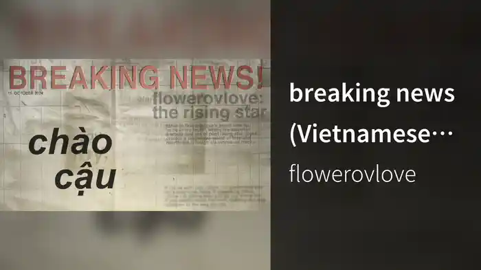 breaking news (Vietnamese Lyric Video)