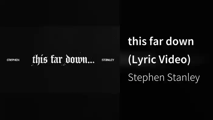 this far down (Lyric Video)
