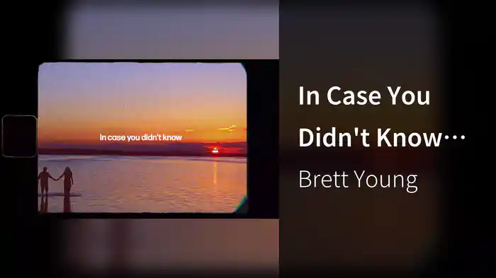 In Case You Didn't Know (Lyric Video)