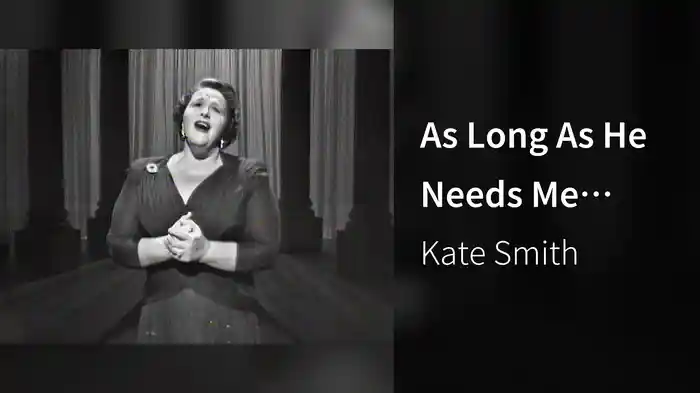 As Long As He Needs Me (Live On The Ed Sullivan Show, January 19, 1964)