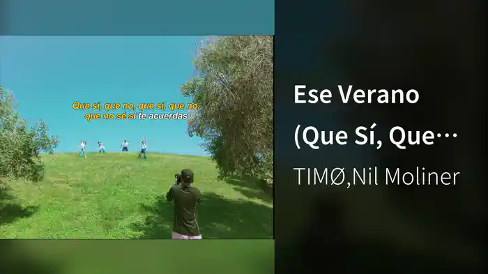 Ese Verano (Que Sí, Que No) (Lyric Video)
