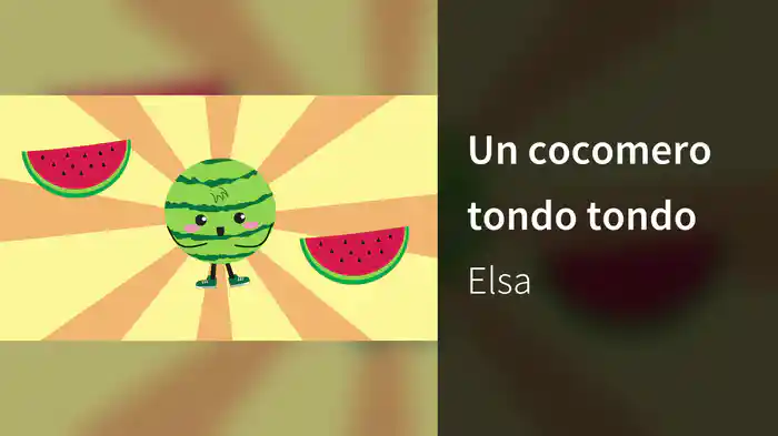 Un cocomero tondo tondo