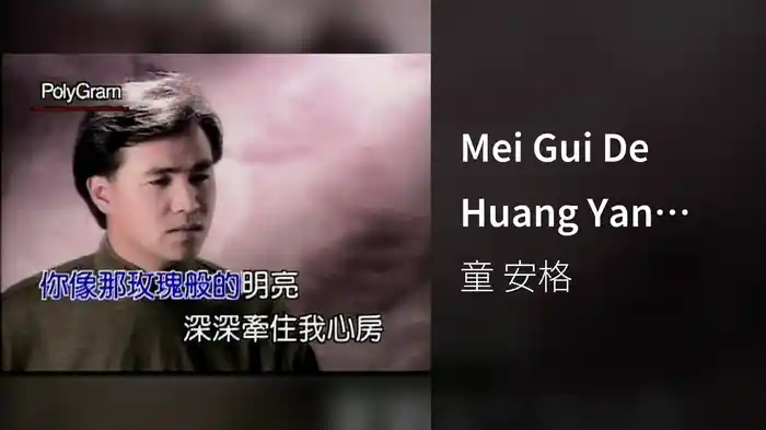 Mei Gui De Huang Yan (Karaoke)