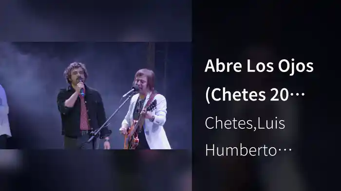 Abre Los Ojos (Chetes 20 Live)