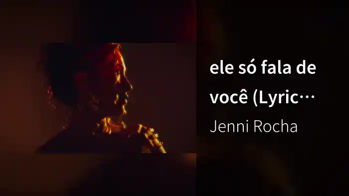ele só fala de você (Lyric Video)