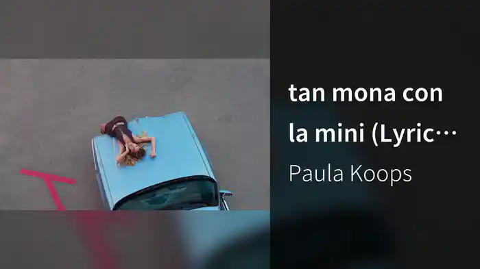 tan mona con la mini (Lyric Video)