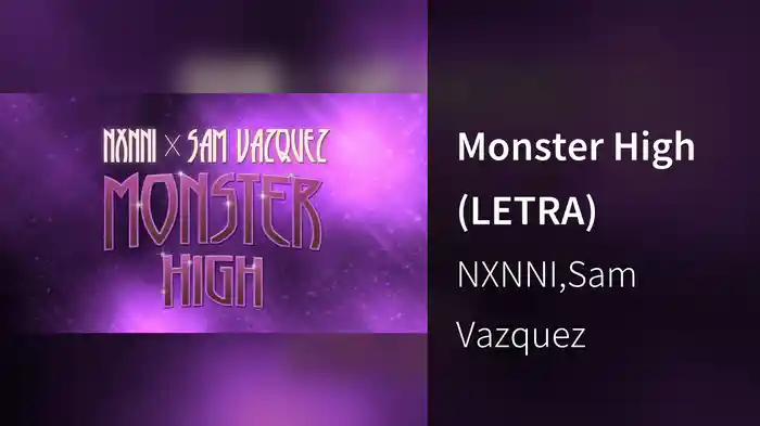 Monster High (LETRA)