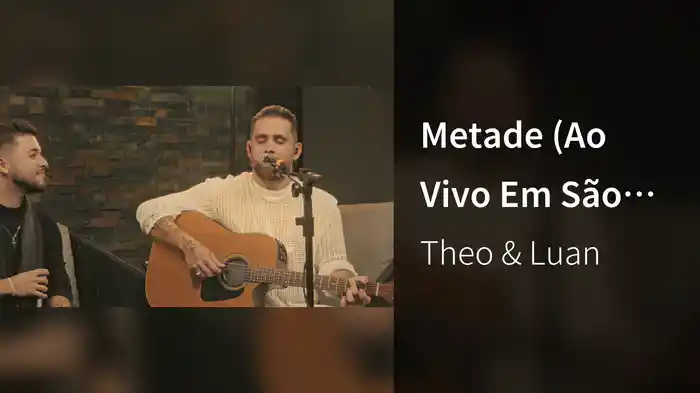 Metade (Ao Vivo Em São José Do Rio Preto / 2023 / Lyric Video)