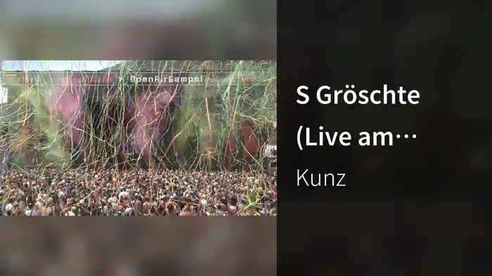 S Gröschte (Live am Gampel 2019)