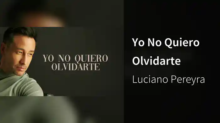 Yo No Quiero Olvidarte (Lyric Video)