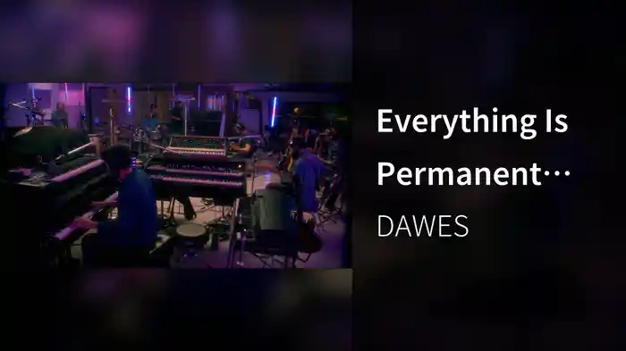 Everything Is Permanent (Live)