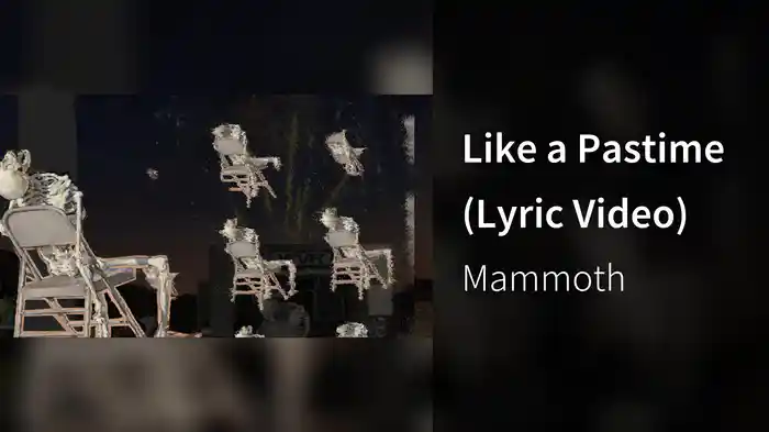 Like a Pastime (Lyric Video)