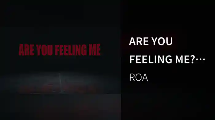 ARE YOU FEELING ME ? (Lyric Video / OUTRO)