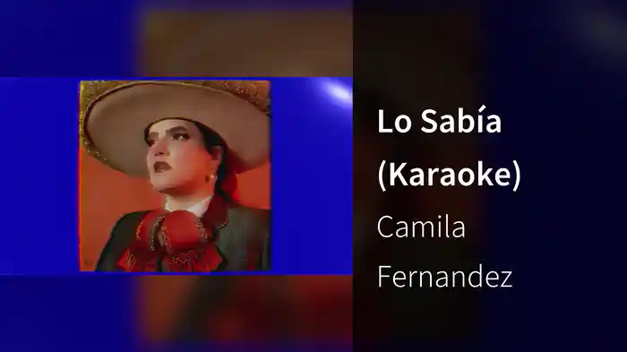 Lo Sabía (Karaoke)