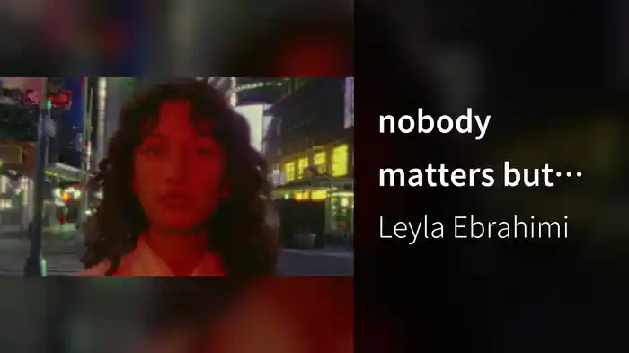 nobody matters but You (Visualizer)