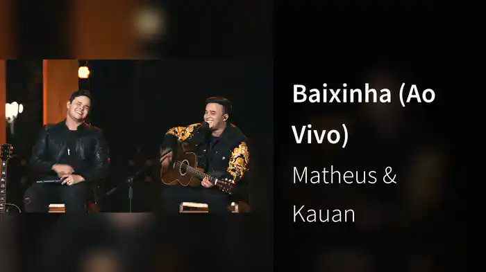 Baixinha (Ao Vivo)