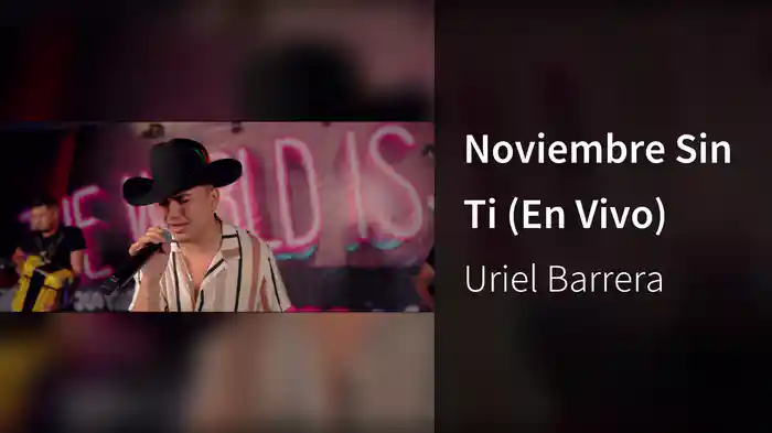 Noviembre Sin Ti (En Vivo)
