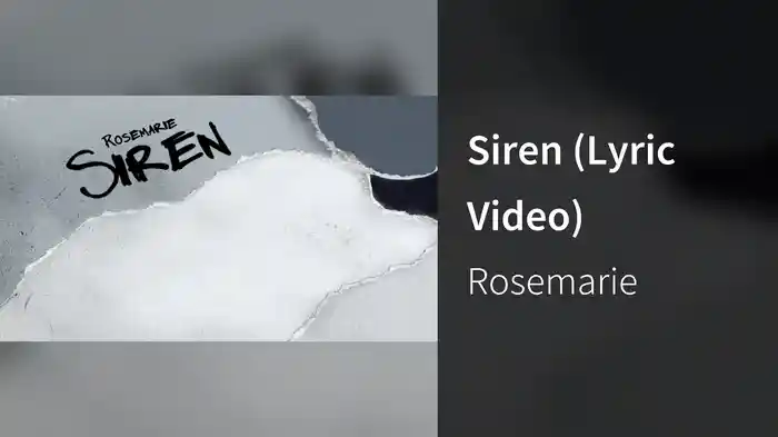 Siren (Lyric Video)