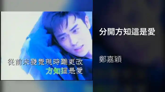 分開方知這是愛