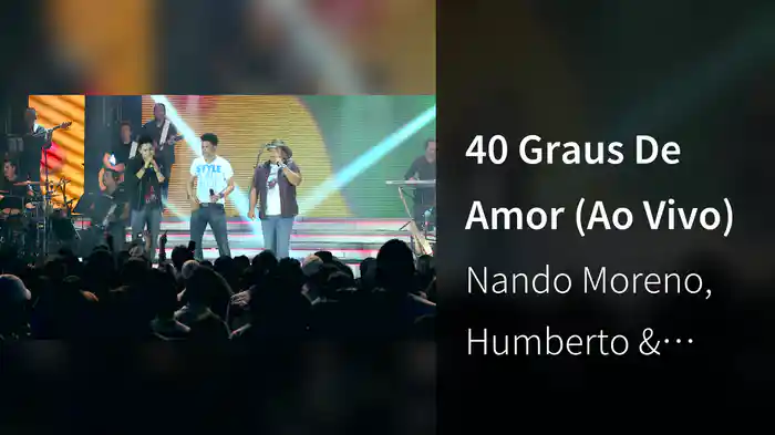 40 Graus De Amor (Ao Vivo)