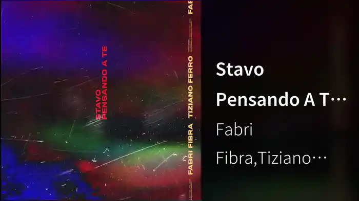 Stavo Pensando A Te (feat Tiziano Ferro) (Audio)