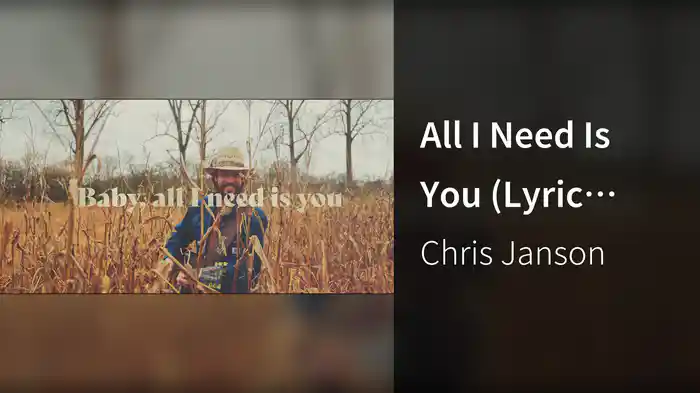 All I Need Is You (Lyric Video)