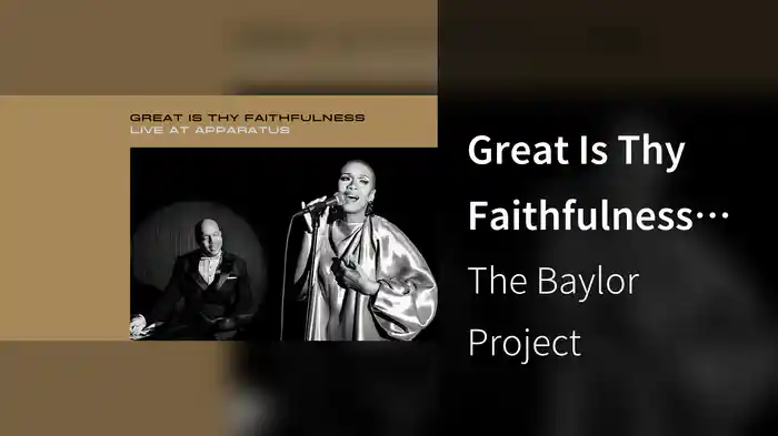 Great Is Thy Faithfulness (Live At APPARATUS / Audio)