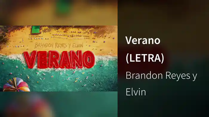 Verano (LETRA)