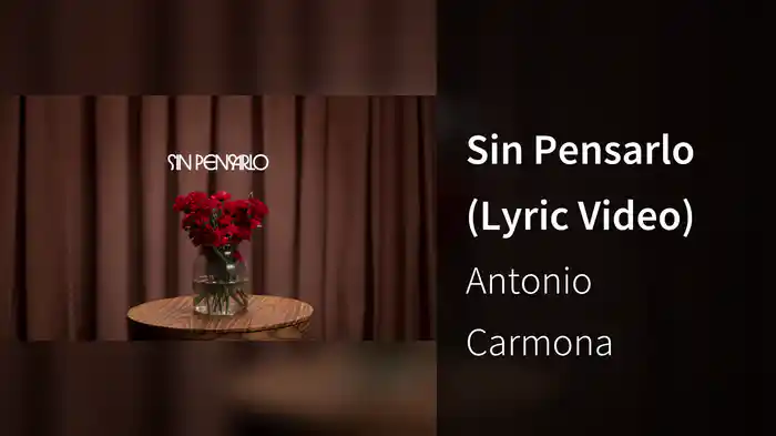 Sin Pensarlo (Lyric Video)