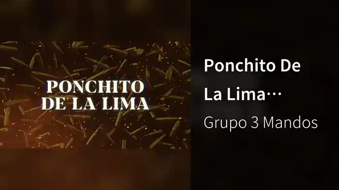 Ponchito De La Lima (LETRA)