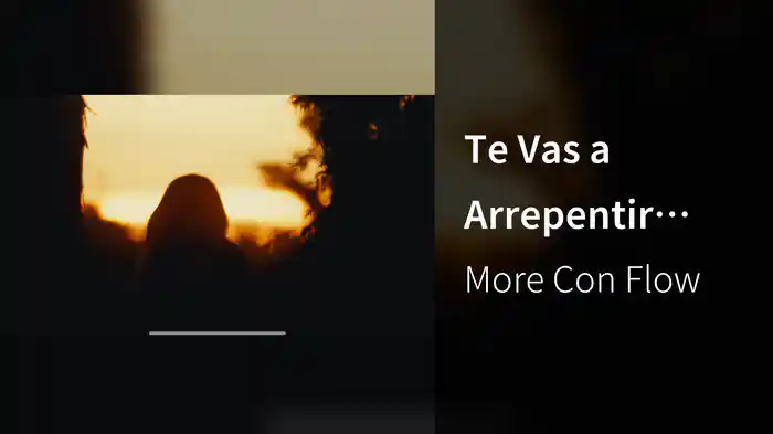 Te Vas a Arrepentir (Visualizer)