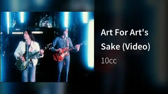 Art For Art's Sake (Video)