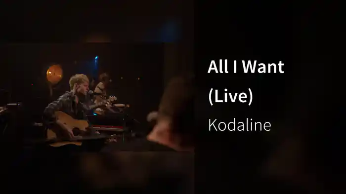 All I Want (Live)