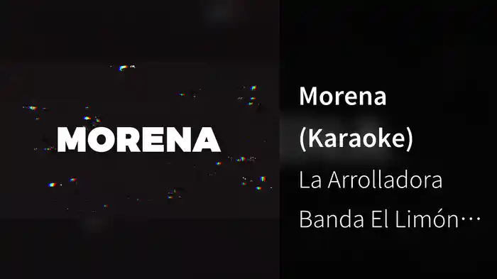 Morena (Karaoke)