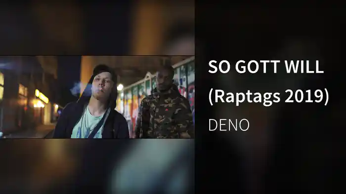 SO GOTT WILL (Raptags 2019)