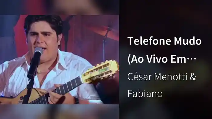 Telefone Mudo (Ao Vivo Em Belo Horizonte / 2005)
