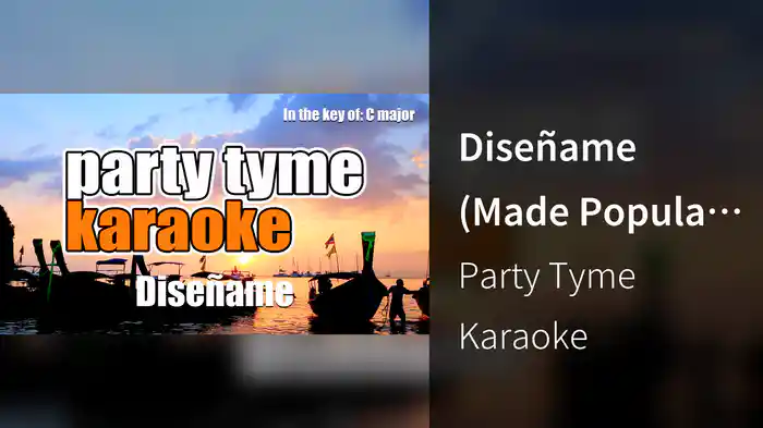 Diseñame (Made Popular By Joan Sebastian) [Karaoke Version]