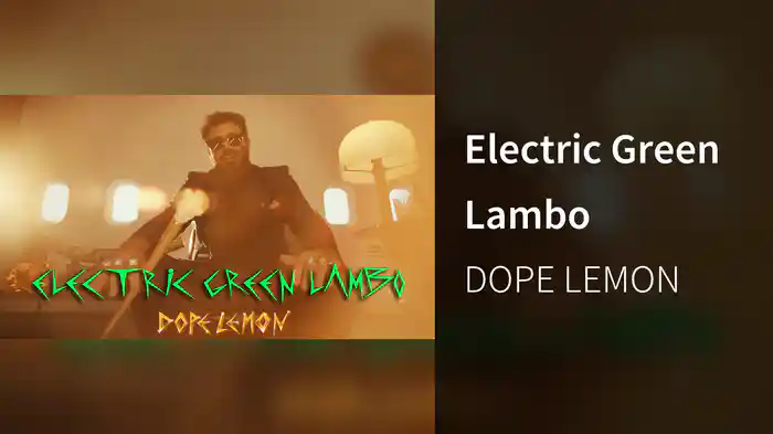 Electric Green Lambo