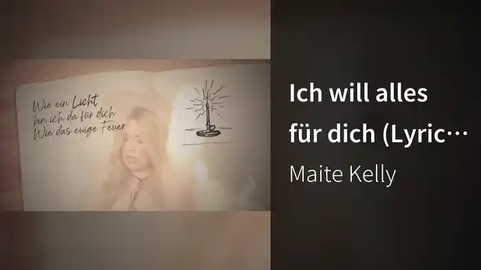 Ich will alles für dich (Lyric Video)