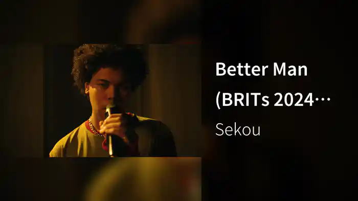 Better Man (BRITs 2024 Rising Star Session)