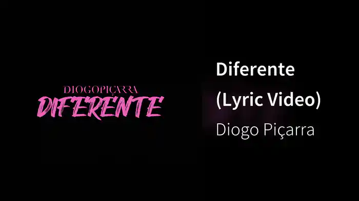 Diferente (Lyric Video)