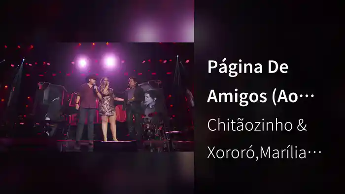 Página De Amigos (Ao Vivo)