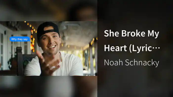 She Broke My Heart (Lyric Video)