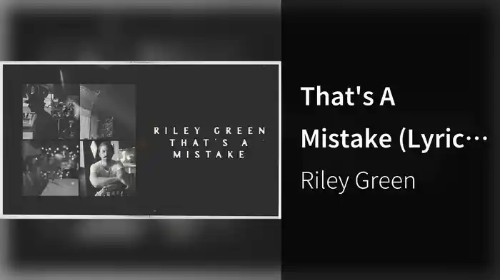 That's A Mistake (Lyric Video)