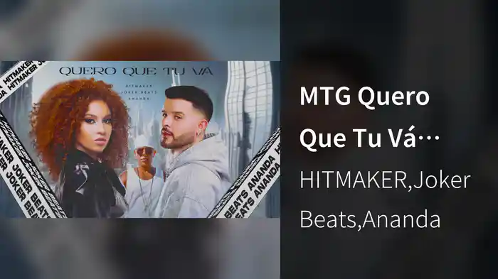 MTG Quero Que Tu Vá (Lyric Video)